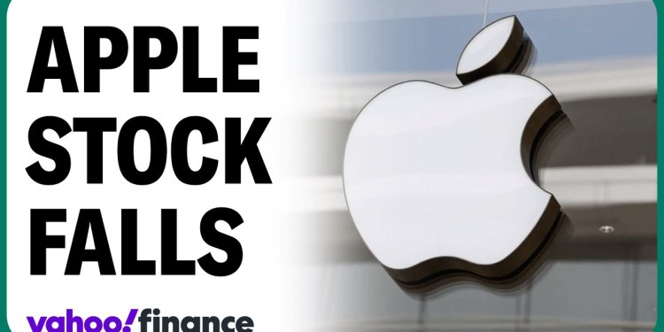 Apple stock falls as iPhone 16 demand wavers Apple stock falls as iPhone 16 demand wavers