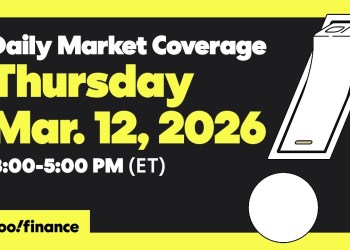 Daily Market Coverage Mar. 12, 2026 3PM-5PM (ET) | Yahoo Finance Daily Market Coverage Mar. 12, 2026 3PM-5PM (ET) | Yahoo Finance