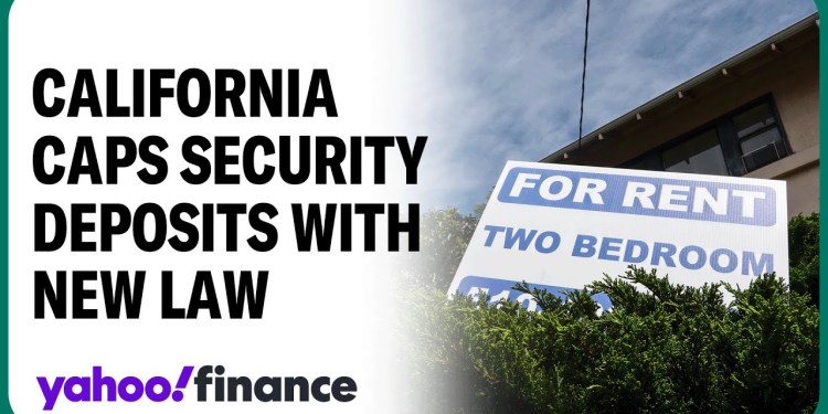 New California law limits security deposits to one month’s rent New California law limits security deposits to one month’s rent