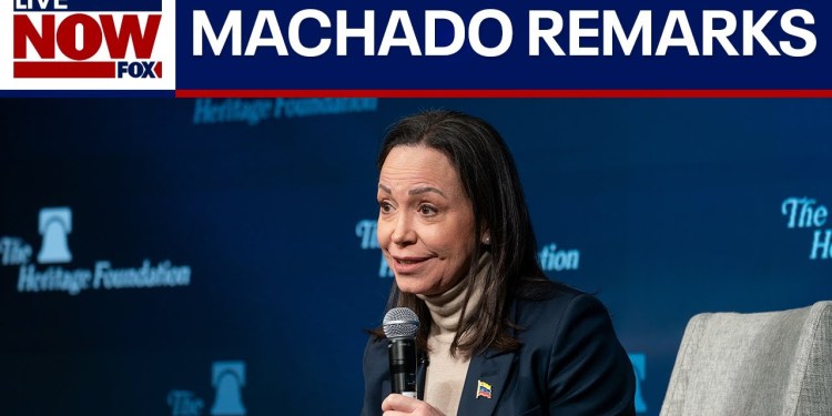 Venezuelan opposition leader Machado speaks after Trump meeting Venezuelan opposition leader Machado speaks after Trump meeting