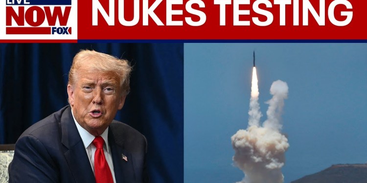 Trump directs Pentagon to test nuclear weapons ‘immediately’ Trump directs Pentagon to test nuclear weapons ‘immediately’