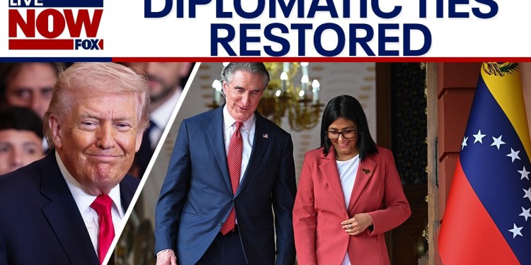 UPDATE: United States resumes diplomatic relations with Venezuela UPDATE: United States resumes diplomatic relations with Venezuela