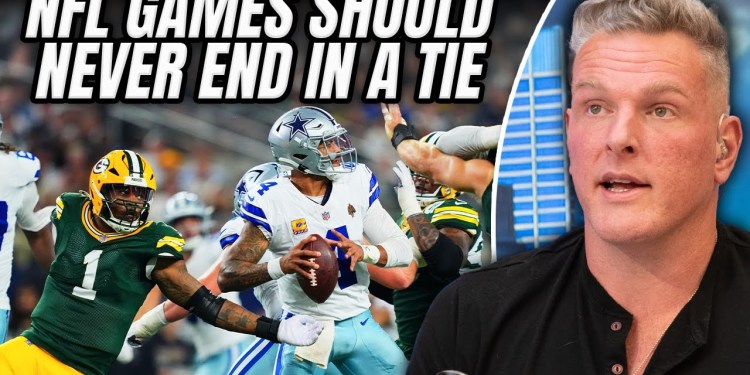 Football Should Never End In A Tie & We Have The Perfect Solution For It | Pat McAfee Show Football Should Never End In A Tie & We Have The Perfect Solution For It | Pat McAfee Show