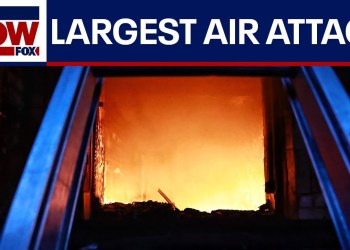 Russia launches massive air attack on Ukraine after phone call with Pres. Trump Russia launches massive air attack on Ukraine after phone call with Pres. Trump