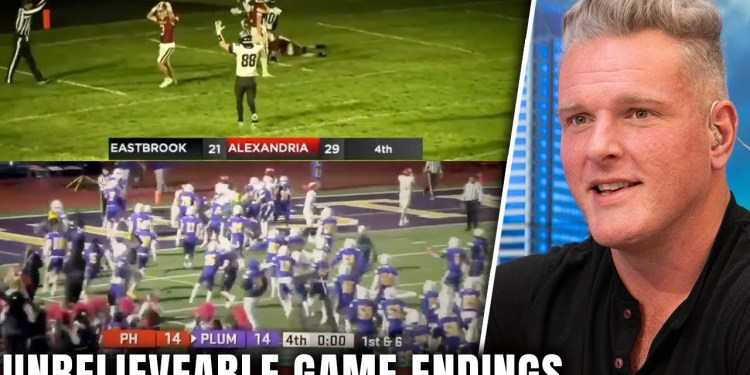 These 2 High School Football Plays Are Completely Insane… & Maybe Illegal? | Pat McAfee Show These 2 High School Football Plays Are Completely Insane… & Maybe Illegal? | Pat McAfee Show
