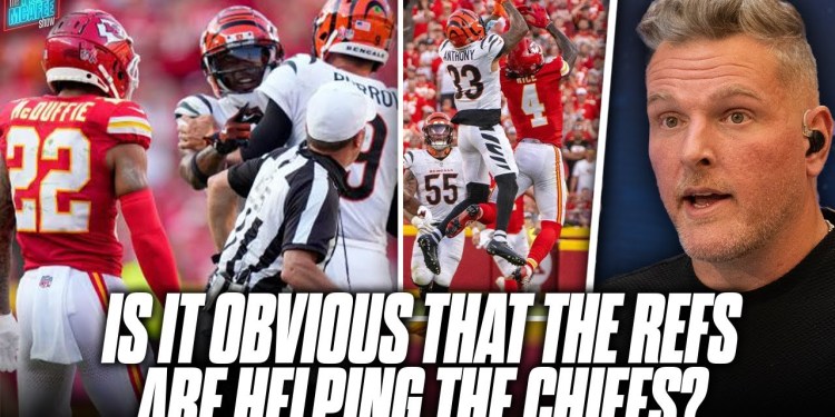Is It Obvious That The NFL Has Referees Cheat For The Chiefs? | Pat McAfee Show Is It Obvious That The NFL Has Referees Cheat For The Chiefs? | Pat McAfee Show