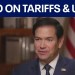 Marco Rubio talks USAID, US, Mexico, China, Canada tariff wars, Panama canal Marco Rubio talks USAID, US, Mexico, China, Canada tariff wars, Panama canal