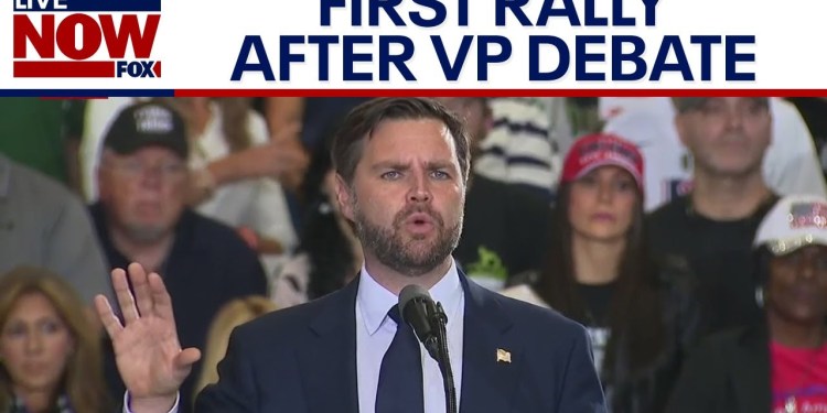 FULL SPEECH: JD Vance holds first rally after VP debate in battleground Michigan | LiveNOW from FOX FULL SPEECH: JD Vance holds first rally after VP debate in battleground Michigan | LiveNOW from FOX