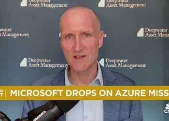 Microsoft’s quarter was messy with Azure miss, AI trade still intact, says Deepwater’s Gene Munster Microsoft’s quarter was messy with Azure miss, AI trade still intact, says Deepwater’s Gene Munster