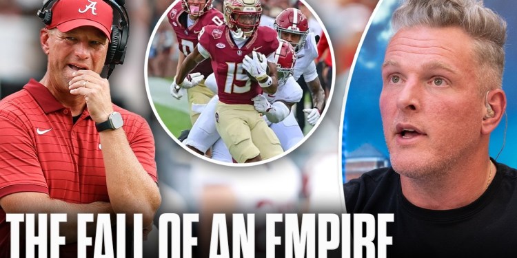Fall Of The Empire?! Florida State Puts Nail In Alabama’s Coffin… | Pat McAfee Show Fall Of The Empire?! Florida State Puts Nail In Alabama’s Coffin… | Pat McAfee Show