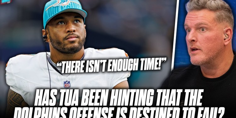 Is Tua Hinting That The Dolphins Offense Is Holding The Team Back? | Pat McAfee Show Is Tua Hinting That The Dolphins Offense Is Holding The Team Back? | Pat McAfee Show