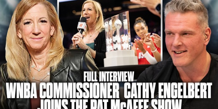 WNBA Cathy Engelbert Joins The Pat McAfee Show | Full Interview WNBA Cathy Engelbert Joins The Pat McAfee Show | Full Interview