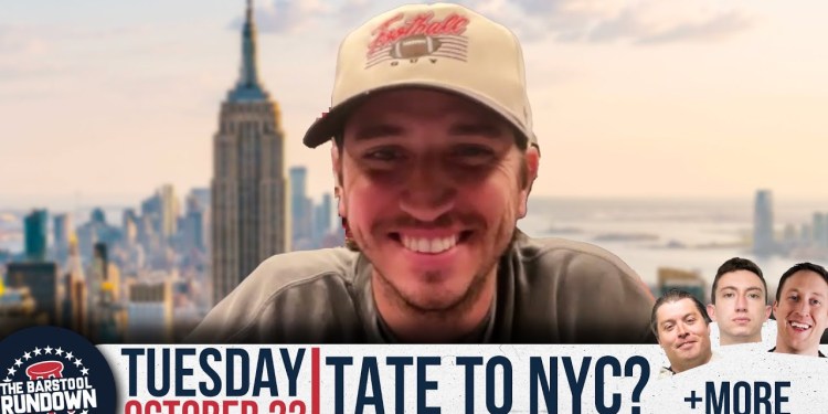 Ohio’s Tate’s Thoughts on Moving to New York – Barstool Rundown – October 22nd, 2024 Ohio’s Tate’s Thoughts on Moving to New York – Barstool Rundown – October 22nd, 2024
