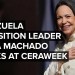 Venezuelan opposition leader Maria Corina Machado speaks at CERAWeek in Houston — 3/24/2026 Venezuelan opposition leader Maria Corina Machado speaks at CERAWeek in Houston — 3/24/2026