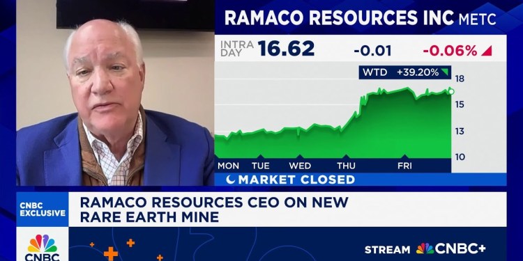 Ramaco Resources CEO Randall Atkins talks new rare earth mine Ramaco Resources CEO Randall Atkins talks new rare earth mine