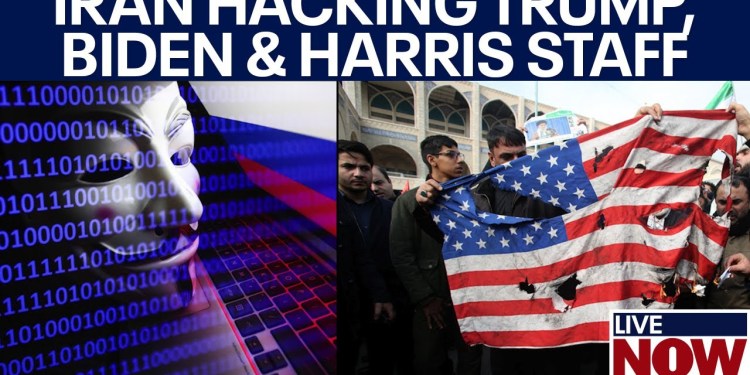 HACKED: Iran targeting Trump and Harris, their campaign staff, Google reports | LiveNOW from FOX HACKED: Iran targeting Trump and Harris, their campaign staff, Google reports | LiveNOW from FOX