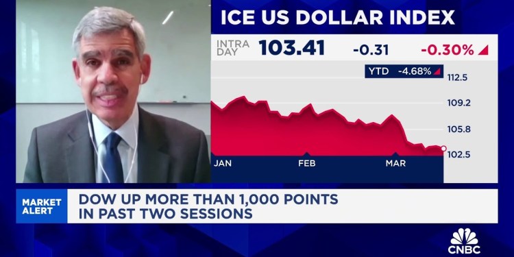 Growth scare and economic slowdown ‘mostly priced in’, says Allianz’ Mohamed El-Erian Growth scare and economic slowdown ‘mostly priced in’, says Allianz’ Mohamed El-Erian