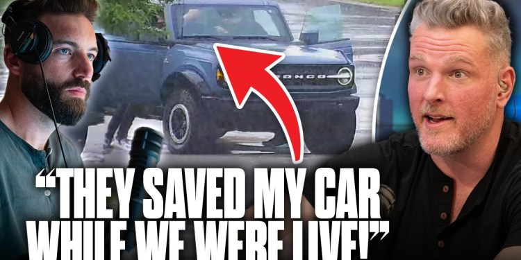 Pat McAfee’s Employees Saved Car From Getting Destroyed Outside The ThunderDome?! Pat McAfee’s Employees Saved Car From Getting Destroyed Outside The ThunderDome?!