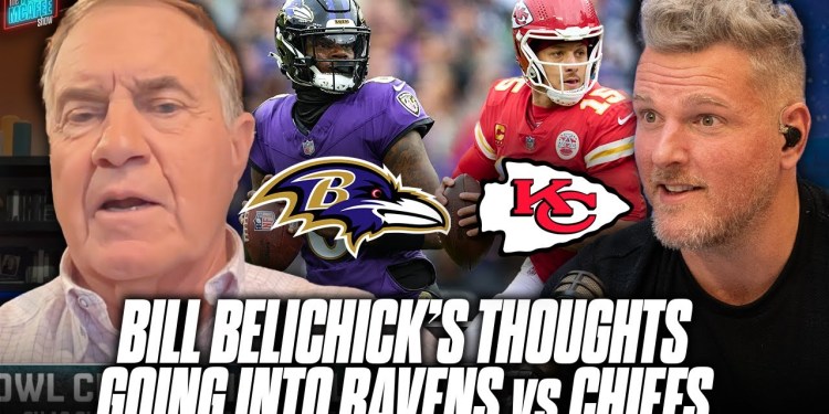 Bill Belichick Breaks Down Chiefs vs Ravens Game, Keys To Victory For Each Team | Pat McAfee Show Bill Belichick Breaks Down Chiefs vs Ravens Game, Keys To Victory For Each Team | Pat McAfee Show