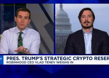 Robinhood CEO Vlad Tenev: Strategic Bitcoin Reserve is a ‘sensible approach’ by the administration Robinhood CEO Vlad Tenev: Strategic Bitcoin Reserve is a ‘sensible approach’ by the administration