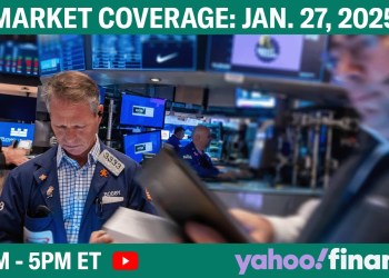 Nasdaq clobbered, Nvidia sinks 17% while Dow stages comeback as AI fears shake markets Nasdaq clobbered, Nvidia sinks 17% while Dow stages comeback as AI fears shake markets