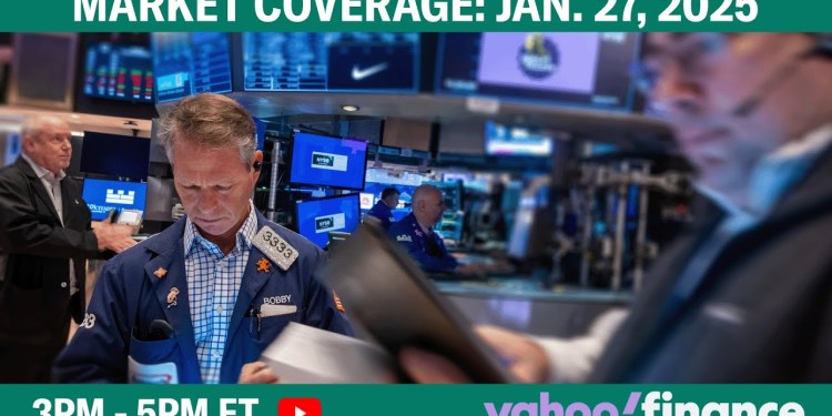 Nasdaq clobbered, Nvidia sinks 17% while Dow stages comeback as AI fears shake markets Nasdaq clobbered, Nvidia sinks 17% while Dow stages comeback as AI fears shake markets