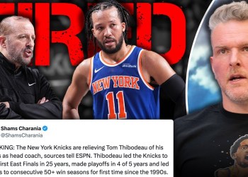 Knicks Fire Head Coach Tom Thibodeau After ECF Loss To The Pacers | Pat McAfee Show Knicks Fire Head Coach Tom Thibodeau After ECF Loss To The Pacers | Pat McAfee Show