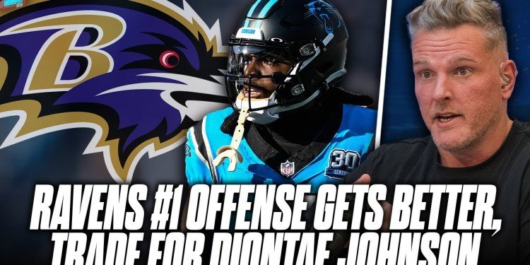 Ravens Trade For Diontae Johnson, Add To NFL’s #1 Offense | Pat McAfee Show Ravens Trade For Diontae Johnson, Add To NFL’s #1 Offense | Pat McAfee Show