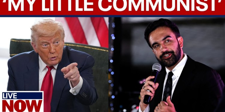 Trump on NYC mayoral race: ‘He’s my little communist mayor’ Trump on NYC mayoral race: ‘He’s my little communist mayor’