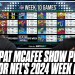 The Pat McAfee Show Picks & Predicts Every Game For NFL’s 2024 Week 10 Weekend The Pat McAfee Show Picks & Predicts Every Game For NFL’s 2024 Week 10 Weekend