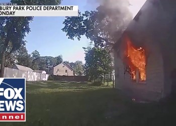 CAUGHT ON CAMERA: Watch child rescued from burning home CAUGHT ON CAMERA: Watch child rescued from burning home