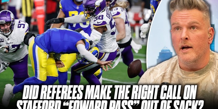 Was Matthew Stafford’s “Forward Pass” The Newest Example Of NFL’s Rules Issues? | Pat McAfee Show Was Matthew Stafford’s “Forward Pass” The Newest Example Of NFL’s Rules Issues? | Pat McAfee Show