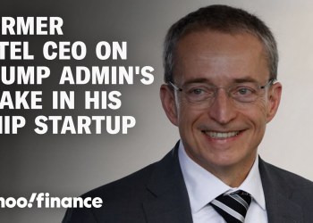 Former Intel CEO explains why the Trump administration is taking a stake in his chip startup Former Intel CEO explains why the Trump administration is taking a stake in his chip startup