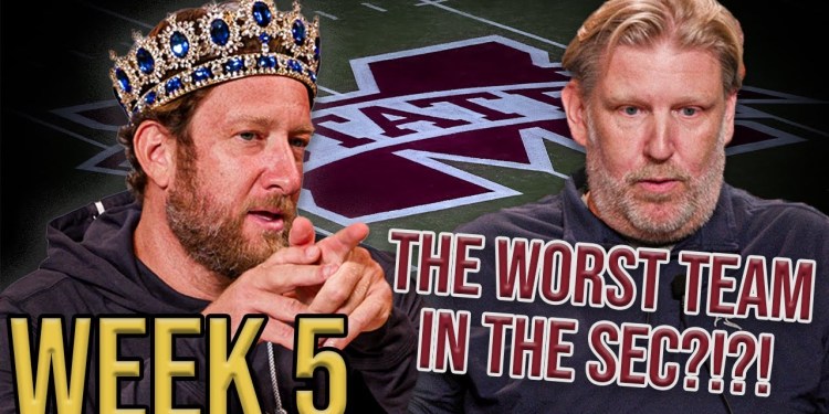 Mississippi State Is HOW Big Of An Underdog? | Barstool College Football Show Week 5 Mississippi State Is HOW Big Of An Underdog? | Barstool College Football Show Week 5