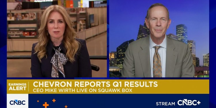 Chevron CEO Mike Wirth on Q1 results: Resilience of our portfolio really showed through Chevron CEO Mike Wirth on Q1 results: Resilience of our portfolio really showed through