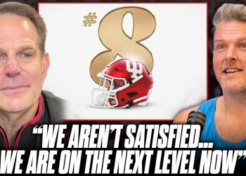 “We Aren’t Satisfied.. Things Are Going To The Next Level Now” – IU’s Curt Cignetti | Pat McAfee “We Aren’t Satisfied.. Things Are Going To The Next Level Now” – IU’s Curt Cignetti | Pat McAfee
