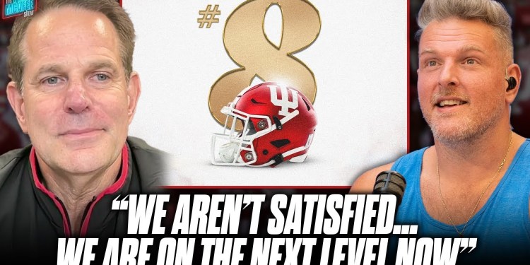 “We Aren’t Satisfied.. Things Are Going To The Next Level Now” – IU’s Curt Cignetti | Pat McAfee “We Aren’t Satisfied.. Things Are Going To The Next Level Now” – IU’s Curt Cignetti | Pat McAfee