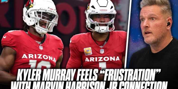 Kyler Murray “Frustrated” Marvin Harrison Jr Isn’t Getting Enough Catches | Pat McAfee Show Kyler Murray “Frustrated” Marvin Harrison Jr Isn’t Getting Enough Catches | Pat McAfee Show