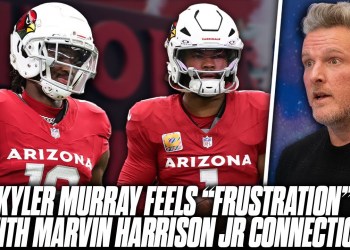 Kyler Murray “Frustrated” Marvin Harrison Jr Isn’t Getting Enough Catches | Pat McAfee Show Kyler Murray “Frustrated” Marvin Harrison Jr Isn’t Getting Enough Catches | Pat McAfee Show