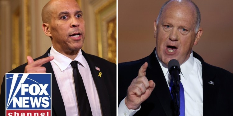 Tom Homan CHALLENGES ‘lying’ Cory Booker… Tom Homan CHALLENGES ‘lying’ Cory Booker…