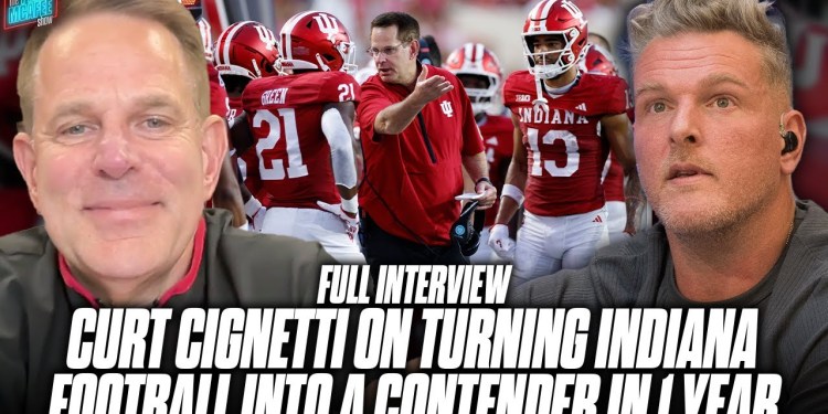 Curt Cignetti Tells How He Turned IU Football Around, Into Top Dog In The Big Ten | Pat McAfee Show Curt Cignetti Tells How He Turned IU Football Around, Into Top Dog In The Big Ten | Pat McAfee Show