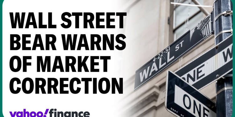 Stifel analyst warns of 2025 market correction Stifel analyst warns of 2025 market correction