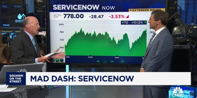 Cramer’s Mad Dash: ServiceNow Cramer’s Mad Dash: ServiceNow