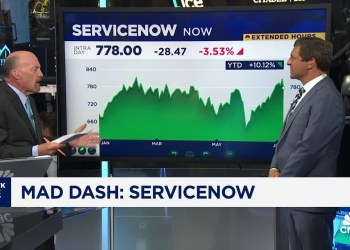 Cramer’s Mad Dash: ServiceNow Cramer’s Mad Dash: ServiceNow