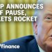 Markets soar as President Trump announces 90-day tariff pause Markets soar as President Trump announces 90-day tariff pause