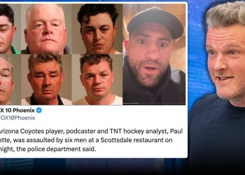 Spittin Chiclets Host & Former NHLer Paul Bissonnette Beat The Shit Out Of 6 Men That Assaulted Him Spittin Chiclets Host & Former NHLer Paul Bissonnette Beat The Shit Out Of 6 Men That Assaulted Him