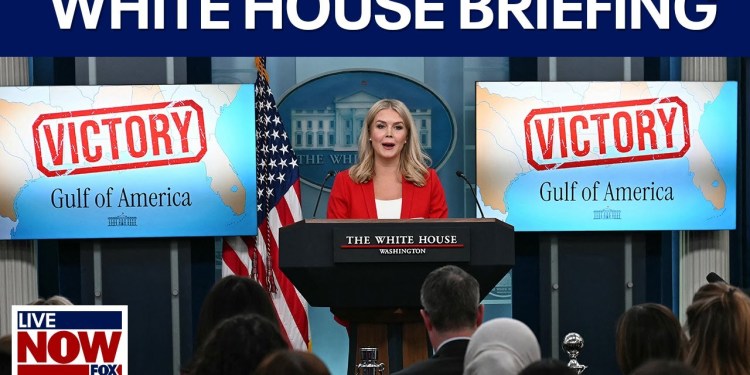 FULL: White House press briefing with Karoline Leavitt FULL: White House press briefing with Karoline Leavitt