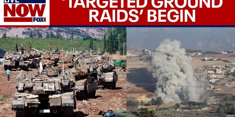 BREAKING: Israel launches ground operation against Hezbollah in Lebanon | LiveNOW from FOX BREAKING: Israel launches ground operation against Hezbollah in Lebanon | LiveNOW from FOX