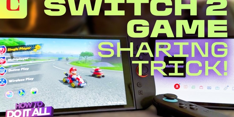 How to Share Games on Nintendo Switch 2 How to Share Games on Nintendo Switch 2