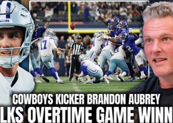 Cowboys Kicker Brandon Aubrey Breaks Down His Game Winner Overtime Field Goal | Pat McAfee Show Cowboys Kicker Brandon Aubrey Breaks Down His Game Winner Overtime Field Goal | Pat McAfee Show